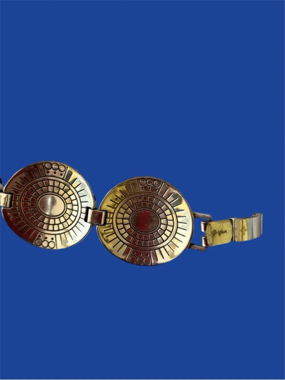 Brighton Silver-Tone Bracelet with Turquoise Accents